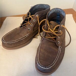 Sperry Mens Leather Boat Shoes 8.5M